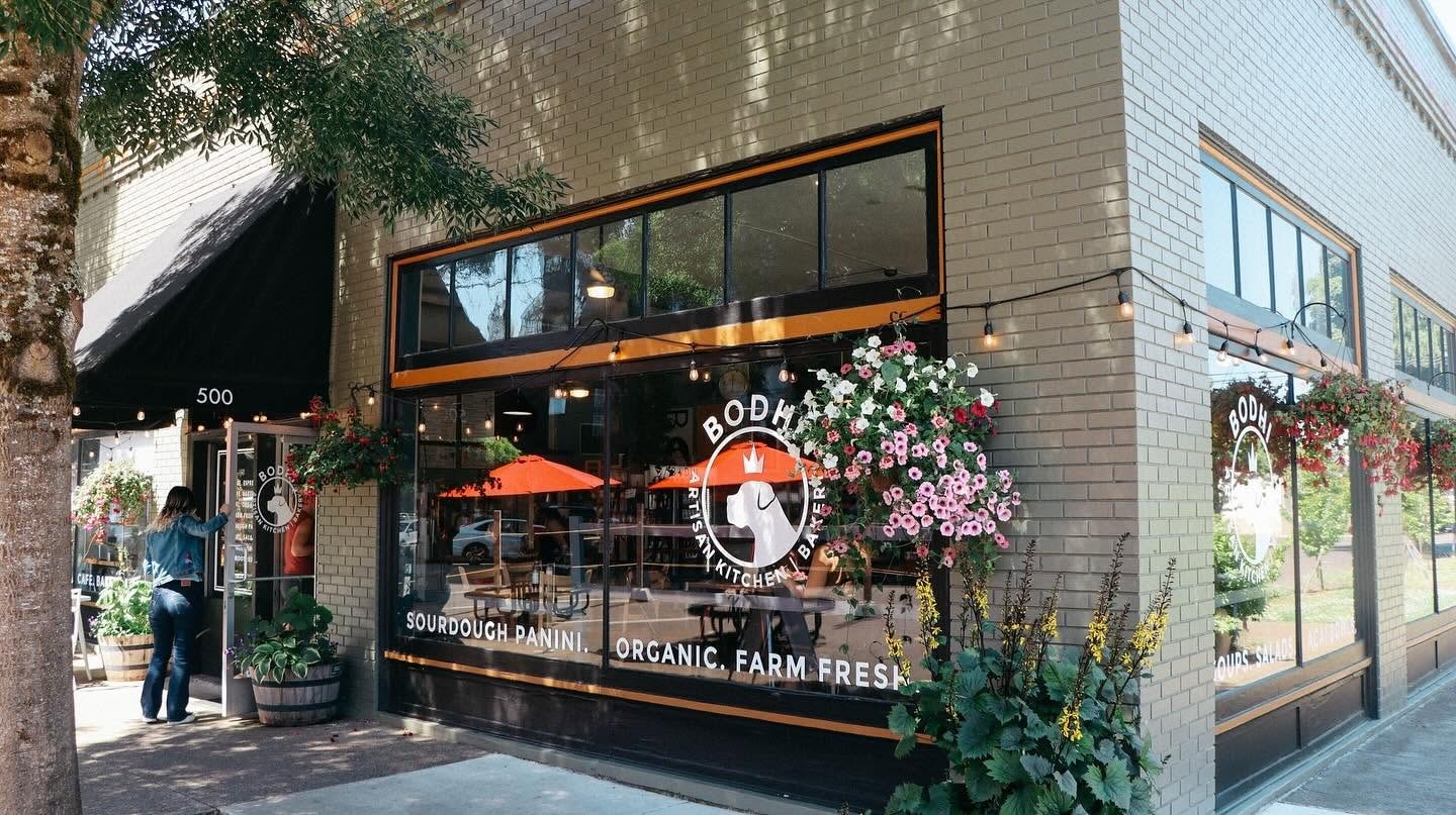 Bodhi Cafe Eugene storefront at 810 Willamette Street